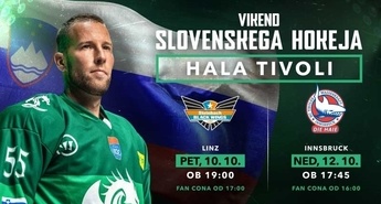 Vikend slovenskega hokeja v Hali Tivoli