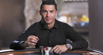 Zvezdnik Cristiano Ronaldo se je pridružil ekipi PokerStars