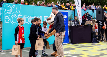 Goran Dragić odprl Brezmejno igrišče GOGI & GIGI