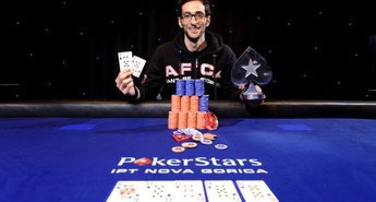 Sicilijanec Saia zmagovalec velikega IPT turnirja v pokru v Novi Gorici