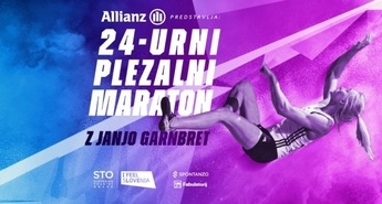 24-urni dobrodelni plezalni maraton