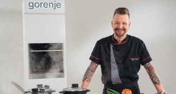 Chef Bine Volčič priporoča novo generacijo vgradnih aparatov Gorenje