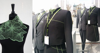 UNIFORME OSEBJA NA SLOVENSKEM PAVILJONU V OKVIRU SVETOVNE RAZSTAVE EXPO MILANO 2015