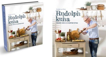 Podpisovanje Rudolpha van Veena njegove knjige Rudolph kuha