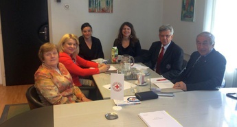 Delegacija Rdečega križa Avstrije na delovnem obisku pri Rdečem križu Slovenije