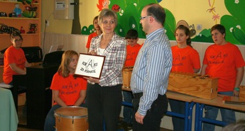 Koraki za korakce razveselili otroke OŠ Minke Namestnik – Sonje v Slovenski Bistrici