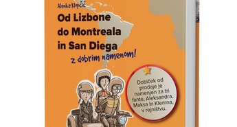 Izšla reportažna knjiga Od Lizbone do Montreala in San Diega