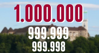 Milijonti obiskovalec prestopil grajski prag