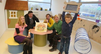 Smeh in radost sta doma v Srečni hiši