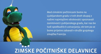 Na Ljubljanskem gradu tudi letos zimske počitniške delavnice