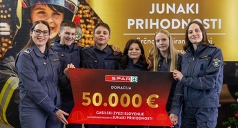 SPAR Slovenija ob koncu leta znova dobrodelen 