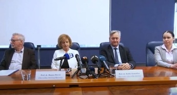 Novinarska konferenca na Zdravniški zbornici 